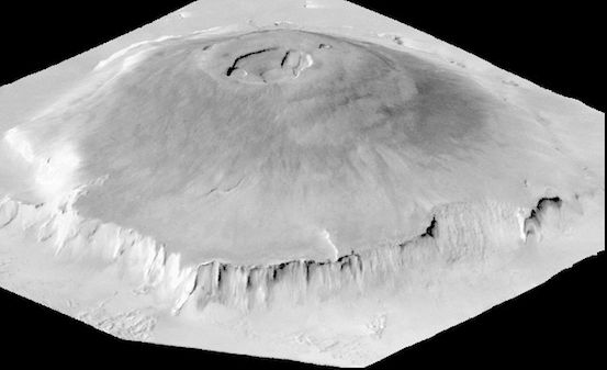 Olympus Mons (Güneş Sisteminin En Büyük Yanardağı)