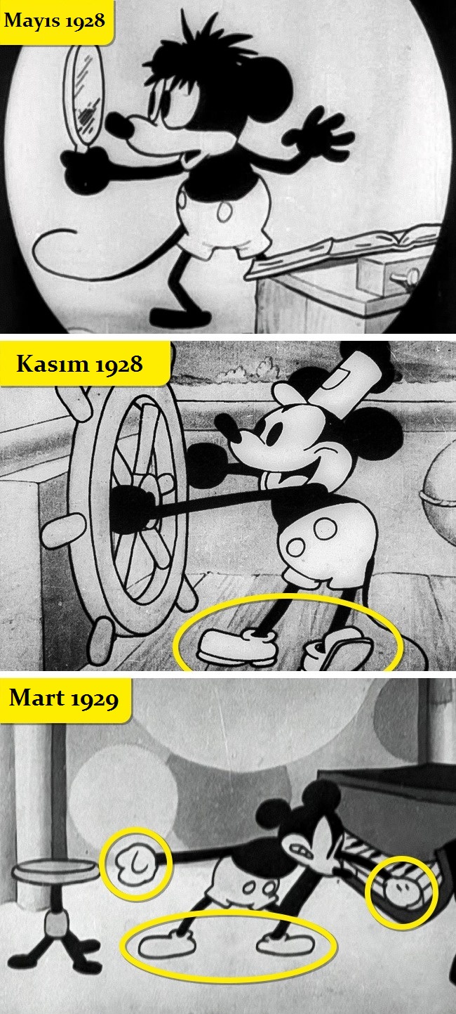 İlk Mickey Mouse çizgi filmi